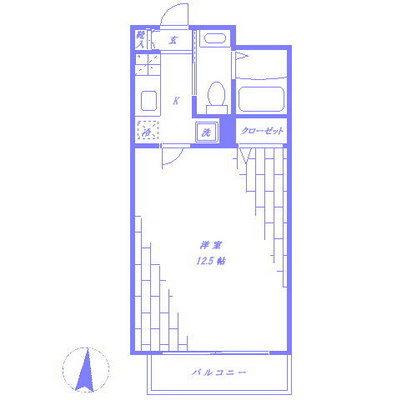 東大前賃貸マンション・1K