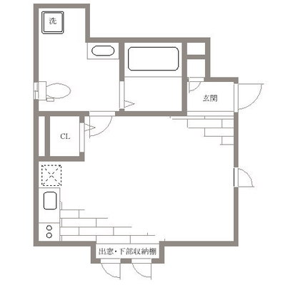 東大前 アパート 1R