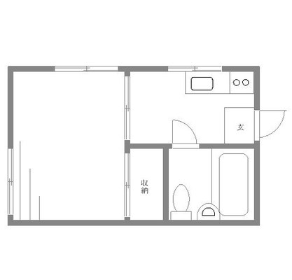 東大前 アパート 1K