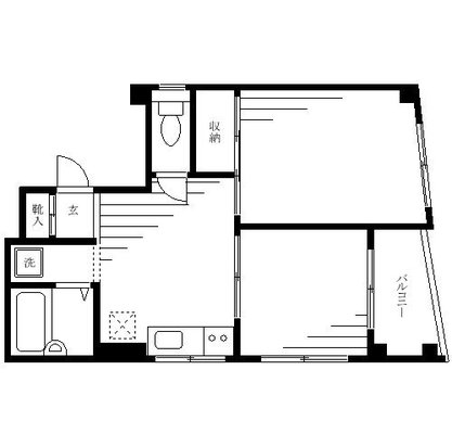 東大前 マンション 2DK