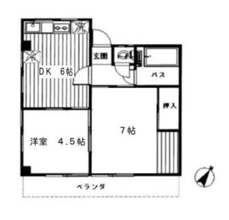 東京都文京区白山１丁目 賃貸マンション 2DK