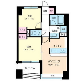 東京都文京区千駄木２丁目 賃貸マンション 2DK