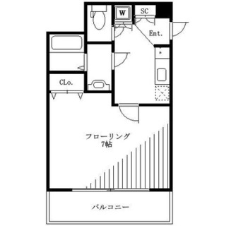 東京都文京区白山１丁目 賃貸マンション 1K