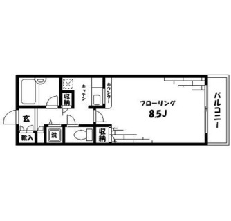 東京都文京区本駒込１丁目 賃貸マンション 1K