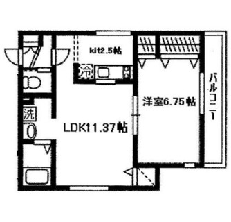 東京都文京区白山１丁目 賃貸マンション 1LDK