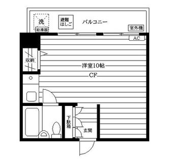東京都文京区根津２丁目 賃貸マンション 1R